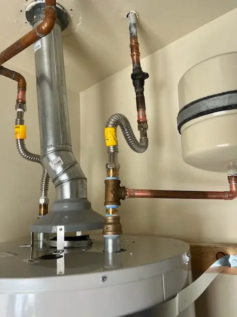 Water heater installation and plumbing repair in Golden Valley